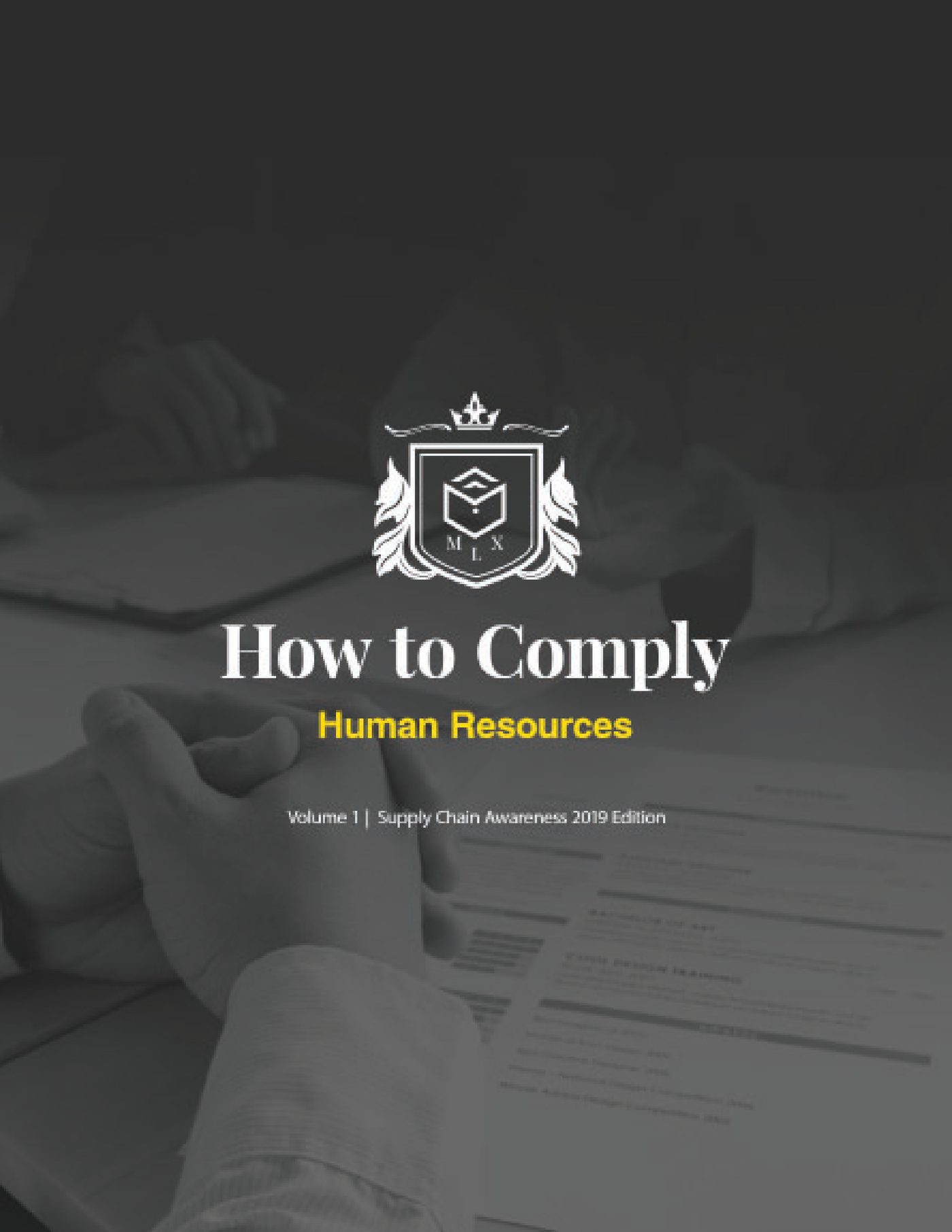 Human Resources compliance manual cover